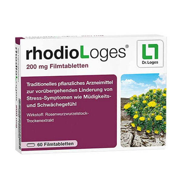 [Dr. Loges] 닥터로게스 rhodioLoges 200 mg  피로회복 스트레스 완화 (홍경천 추출물)