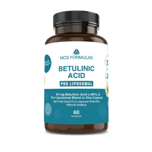 [MCS Formulas] 베툴린산 프로 리포조말 60캡슐 (Betulinic Acid Pro Liposomal)