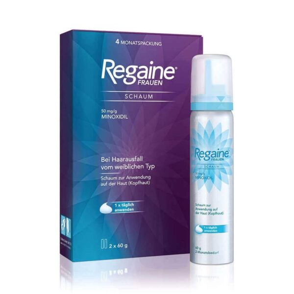 [Regaine] 리게인 여성탈모 우먼 폼 미녹시딜 (2 x 60 g)
