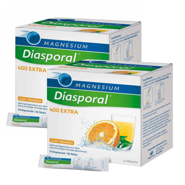[Diasporal] 디아스포랄 드링크 과립 마그네슘 400 Extra 50스틱 2박스