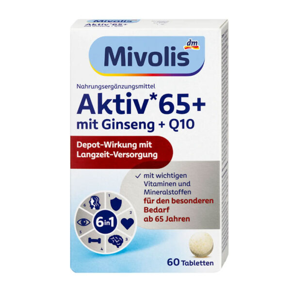 [Mivolis] 미볼리스 액티브 65세이상 노인 영양제 60정