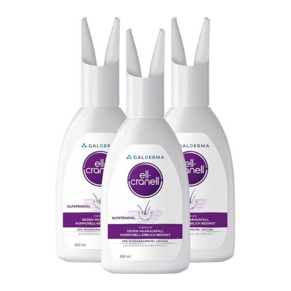 [Ell-Cranell] 엘크라넬 탈모 두피치료 200 ml x 3